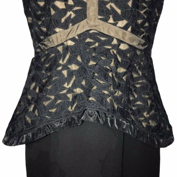 NWT Lumier Bariano Formal Prom Peplum Dress XS - Picture 5 of 8